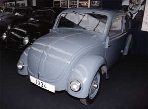 Einer der VW-Prototypen aus dem Jahr 1934
